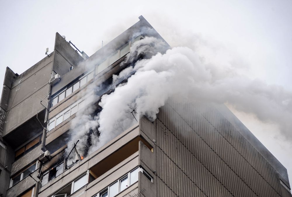 Smoke damage can occur on the interior or exterior of your building.