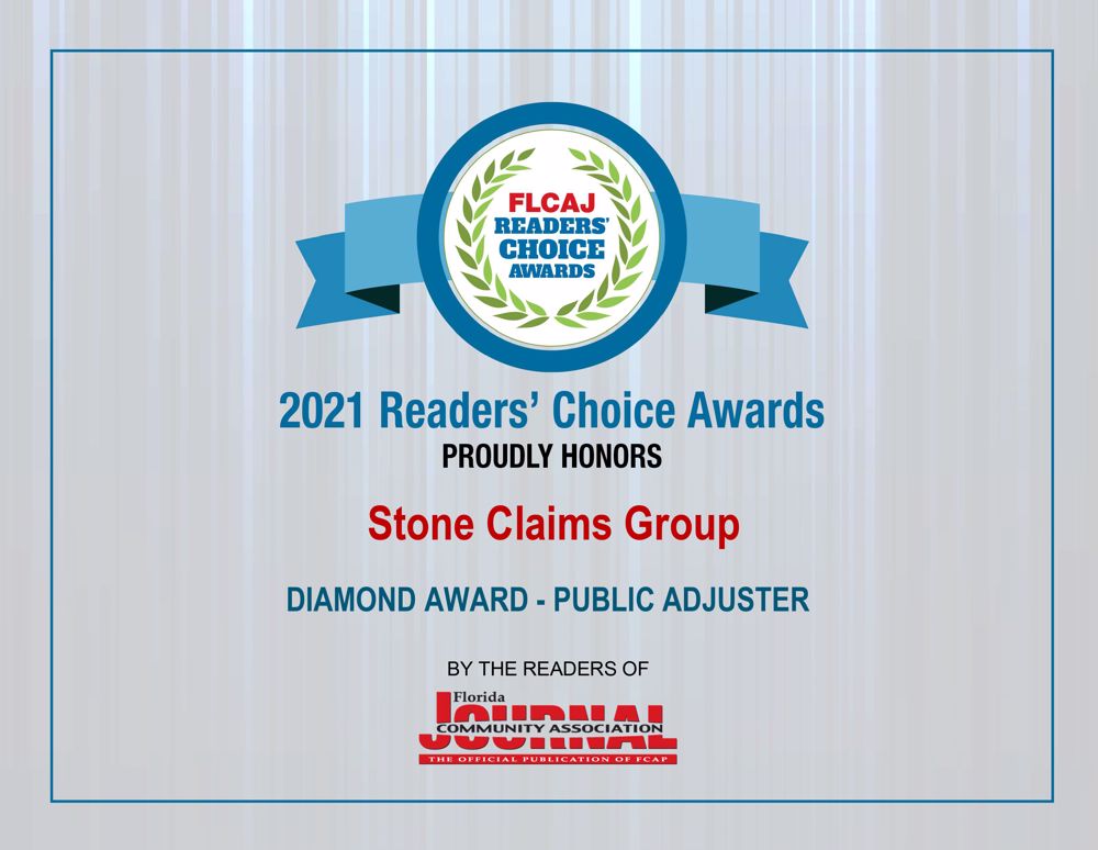 Stone Claims Group received plaudits from the Florida Community Association Professionals.